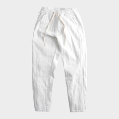Quần Jean White Distressed Relax