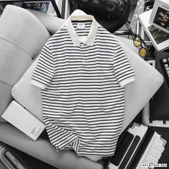 ÁO POLO HORIZONTAL STRIPES
