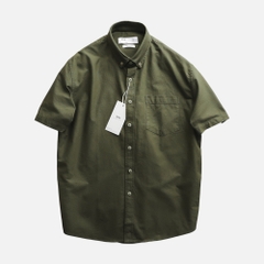 Áo Sơ Mi Ngắn Tay Oxford Button Down Form Regular Fit