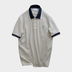 Áo Polo Knit Striped Icon Tropical