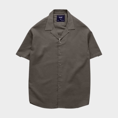 Áo Sơ Mi Linen Cuban Form Fitted