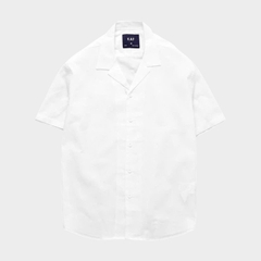 Áo Sơ Mi Linen Cuban Form Fitted