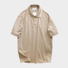 Áo Polo Raglan Micro Pattern Regular Fit