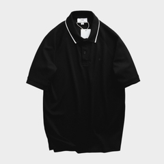 Áo Polo Raglan Micro Pattern Regular Fit