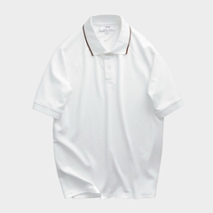 Áo Polo Raglan Micro Pattern Regular Fit