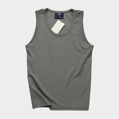 Áo Tanktop Ribbed Pattern Form Fitted