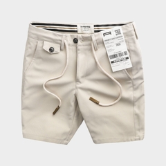 Quần Short Kaki Drawstring Form Slimfit