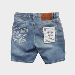 Quần Short Jean Pocket Pattern