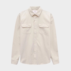 Áo Sơ Mi Kaki Chest Pocket Form Regular Fit