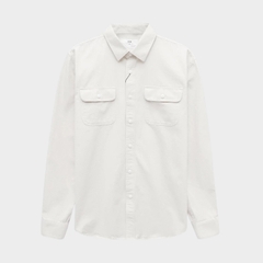 Áo Sơ Mi Kaki Chest Pocket Form Regular Fit