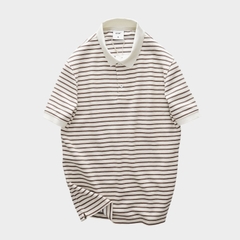 Áo Polo Kẻ Ngang Regular Fit