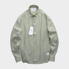 Áo Sơ Mi Linen Rayon Striped Regular Fit