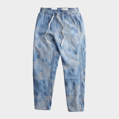 Quần Jean Checkered Jacquard Relax