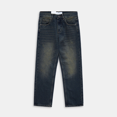 Quần Jean Blue BTM Straight Fit