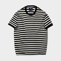 Áo Thun Horizontal Striped Form Fitted