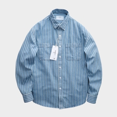 Áo Sơ Mi Denim Double Pocket Regular Fit