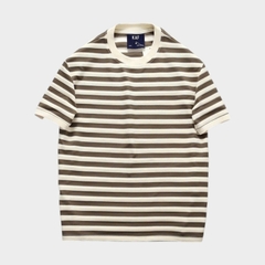 Áo Thun Horizontal Striped Form Fitted
