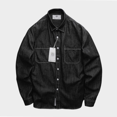 Áo Sơ Mi Denim Double Pocket Regular Fit
