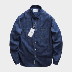 Áo Sơ Mi Denim Double Pocket Regular Fit
