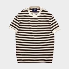 Áo Thun Horizontal Striped Form Fitted