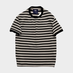 Áo Thun Horizontal Striped Form Fitted