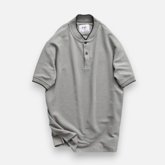Áo Polo Henley KAF Striped Border