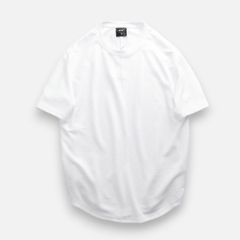 ÁO THUN PIQUE BASIC DROP-TAIL HEM
