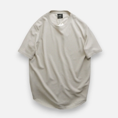 ÁO THUN PIQUE BASIC DROP-TAIL HEM