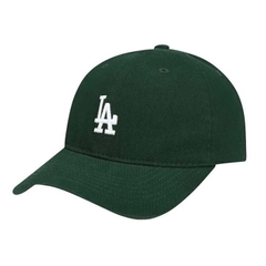 Nón lưỡi Trai MLB Xanh Lá Logo - LA