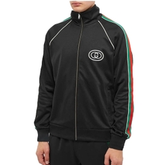 Áo Khoác Gucci Web Stripe Details (new)