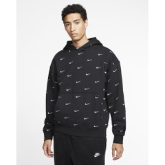 Áo Hoodie Nike Swoosh Full Logo Thêu nổi