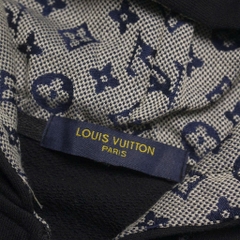 Hoodie Zip Louis Vuitton Monogram V3 ( Gold )