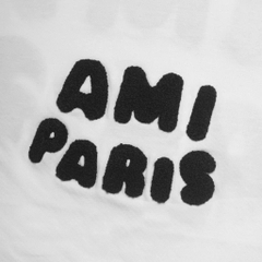 Áo Thun AMI PARIS Thêu Xù