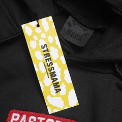 Hoodie Stressmama Boxy Bling Heart