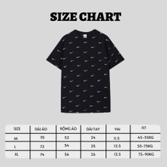 Áo Thun Thêu Nike Logo Swooh