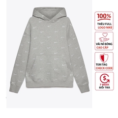Áo Hoodie Nike Swoosh Full Logo Thêu nổi