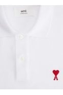 Polo AMI Paris De Coeur - Trắng