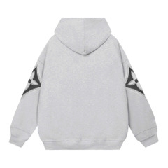 Hoodie Zip Louis Vuitton Intarsia (new)