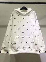 HOODIE NIKE FULL LOGO TRẮNG
