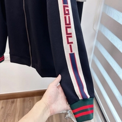 Áo Khoác Gucci Technical Jersey - Đen (New)