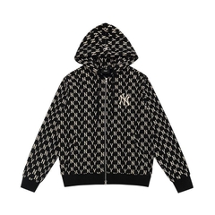 Hoodie Zip MLB Monogram Đen