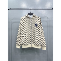 Hoodie Zip MLB Monogram Đen