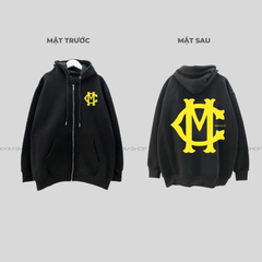Hoodie zip Mikenco Interlocking