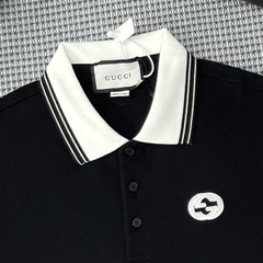 Polo Gucci Classic Thêu GG (không túi)