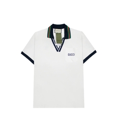 Polo Gucci Pique Cổ Chữ V