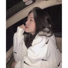HOODIE NIKE FULL LOGO TRẮNG