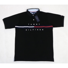 Polo tommy Phối viền thêu Logo Cực chất