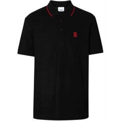 Polo BBR Burberry Basic Thêu Logo Ngực