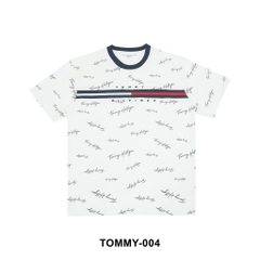 Áo thun Tommy Thêu Bản chữ Kí