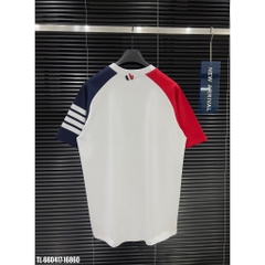 Áo thun Thom Brown Tay Phối 4 Sọc Nhiều Màu
